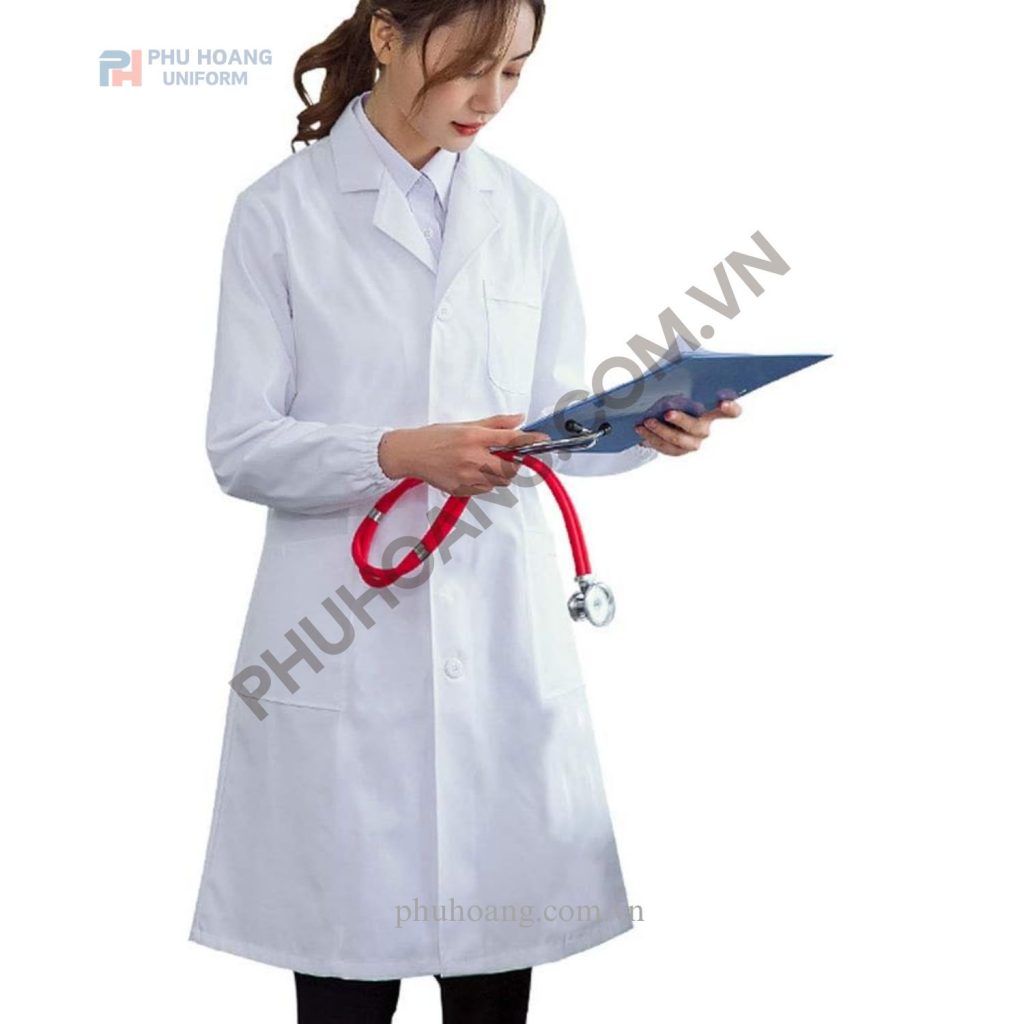Đồng phục bác sĩ may sẵn 022b Đồng phục bác sĩ may sẵn 022b