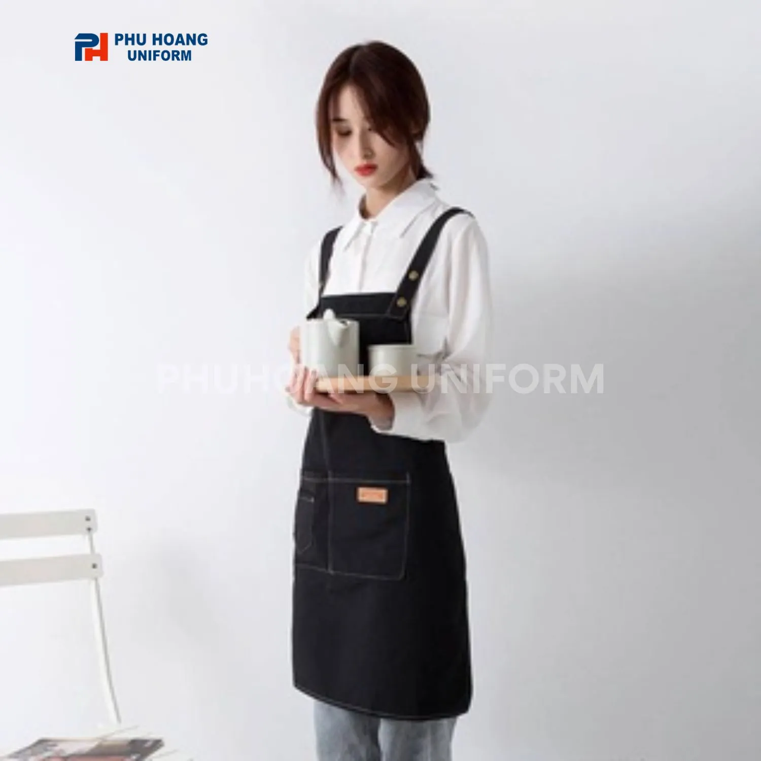 ĐỒNG PHỤC TẠP DỀ COFFEE 001 Đồng phục tạp dề