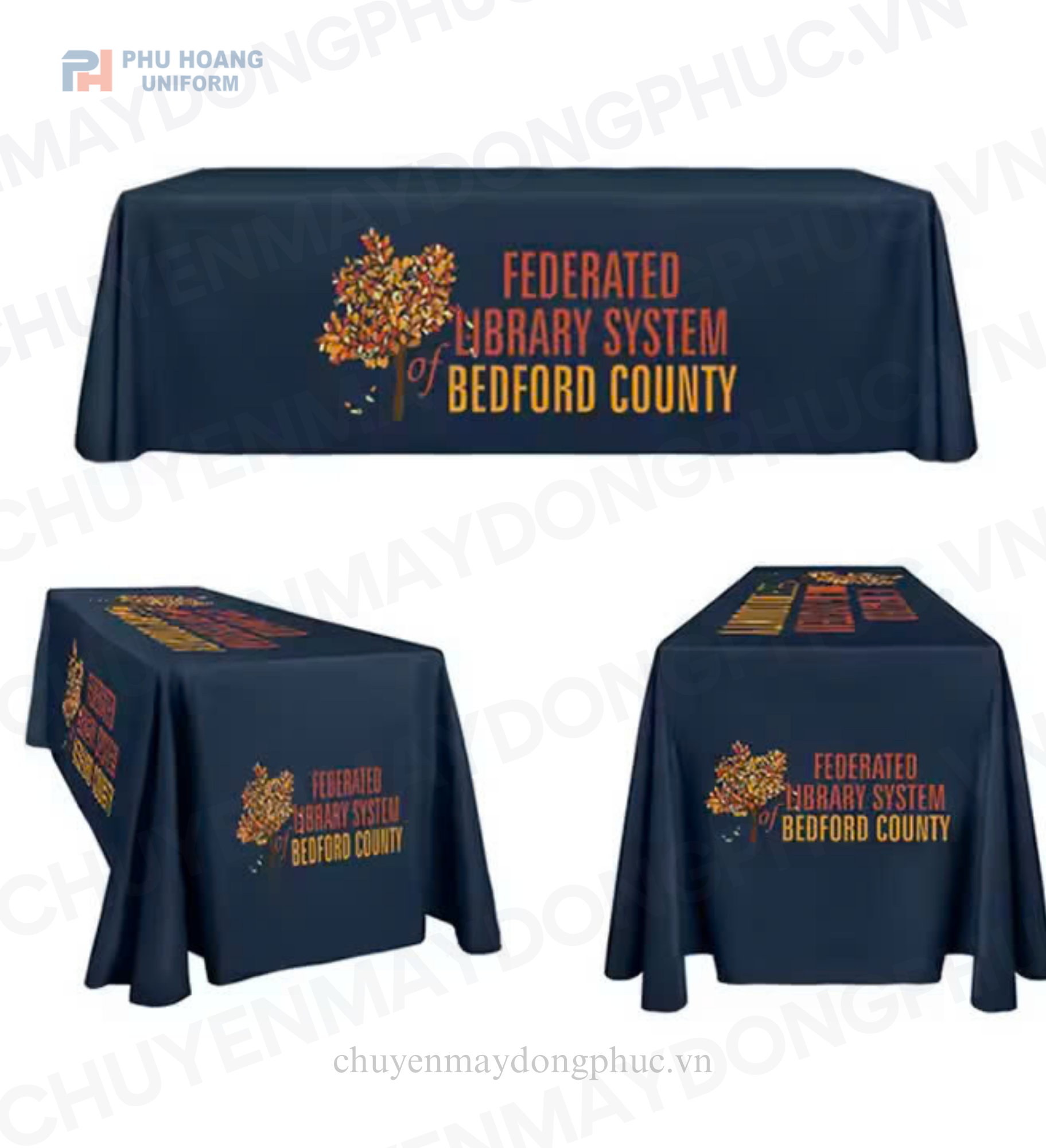 KHĂN TRẢI BÀN IN LOGO 024 Khăn trải bàn sự kiện