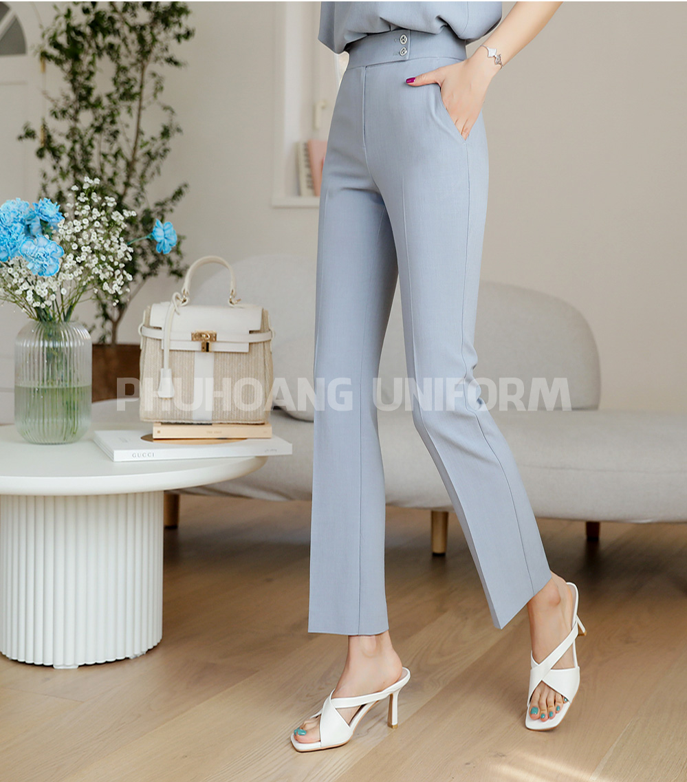 quần tây đồng phục công sở đẹp