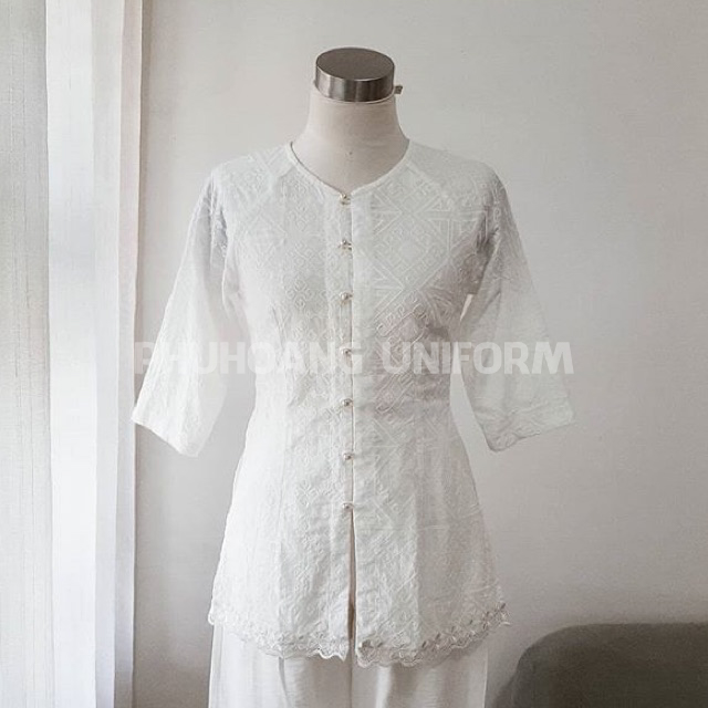 ĐỒNG PHỤC ÁO BÀ BA 004 vải may áo bà ba