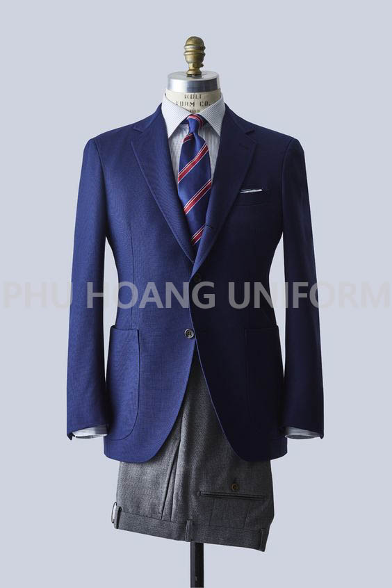 vest đồng phục công sở nam