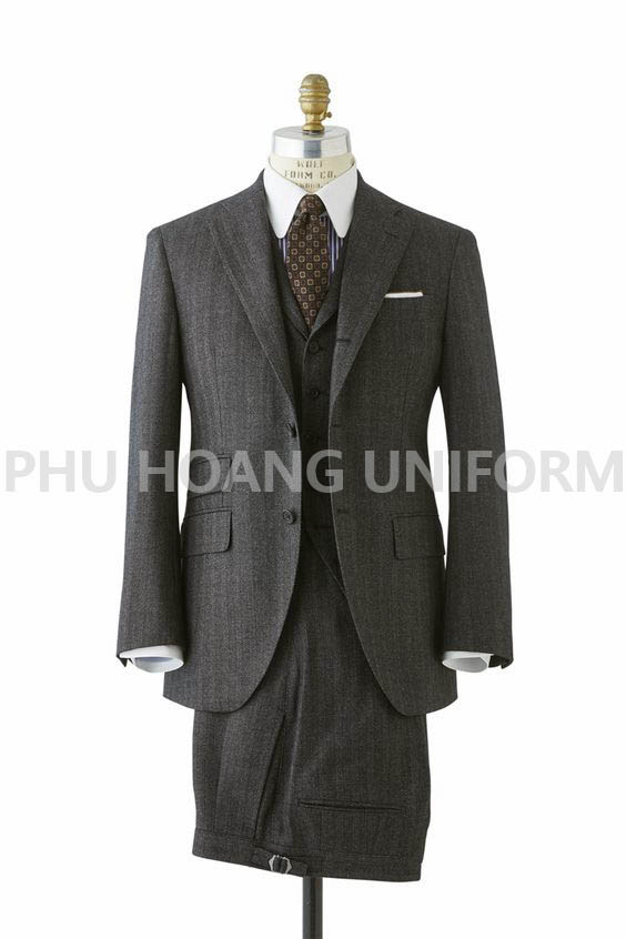 vest đồng phục công sở nam