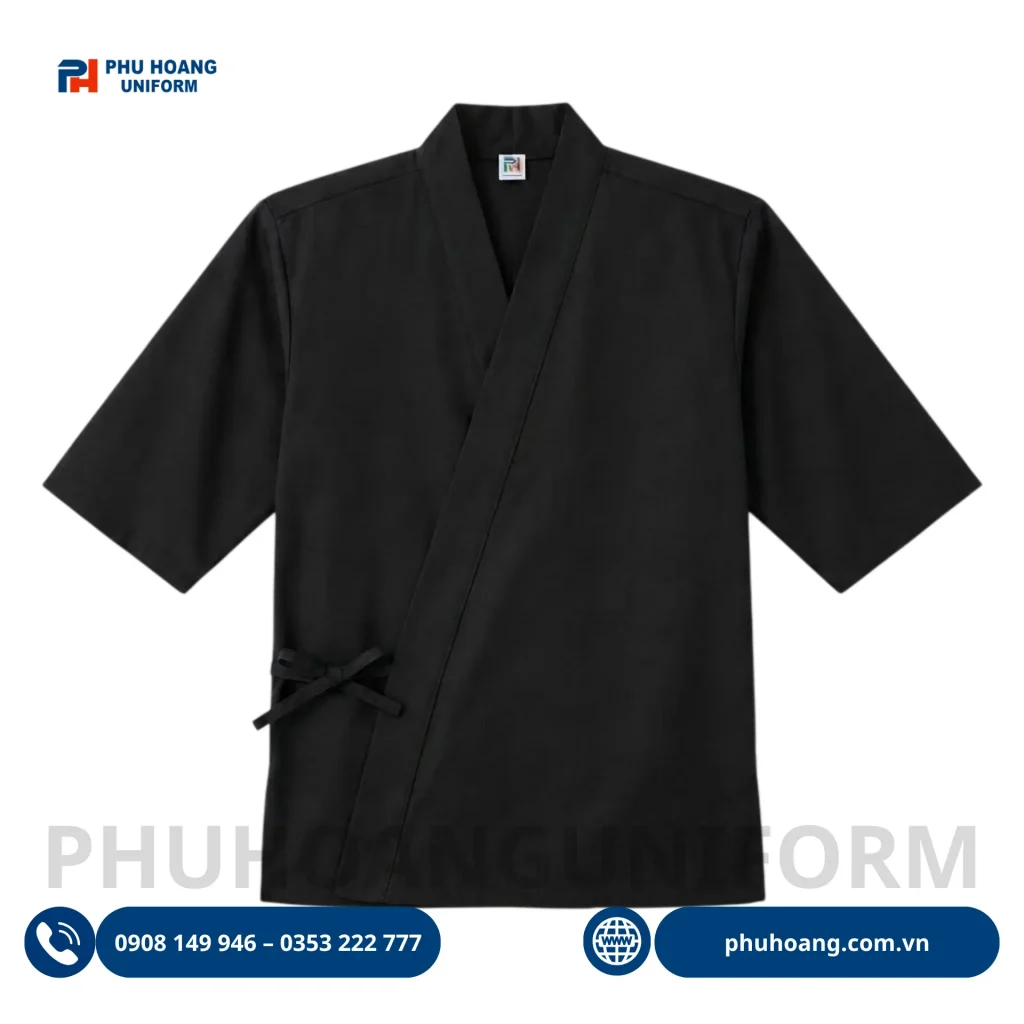 áo bếp nhật may sẵn áo bếp nhật