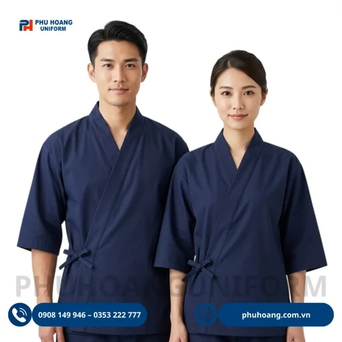 áo bếp nhật