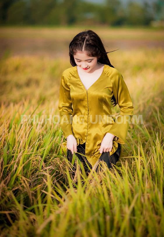 Áo bà ba may sẵn