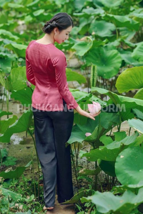 Áo bà ba may sẵn