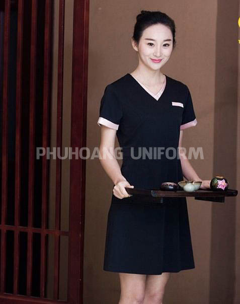 mẫu đồng phục spa