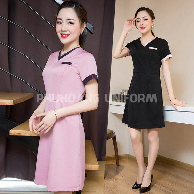 đồng phục thẩm mỹ viện
