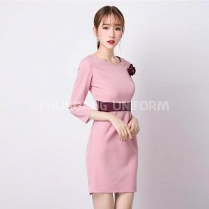 đồng phục lễ tân spa