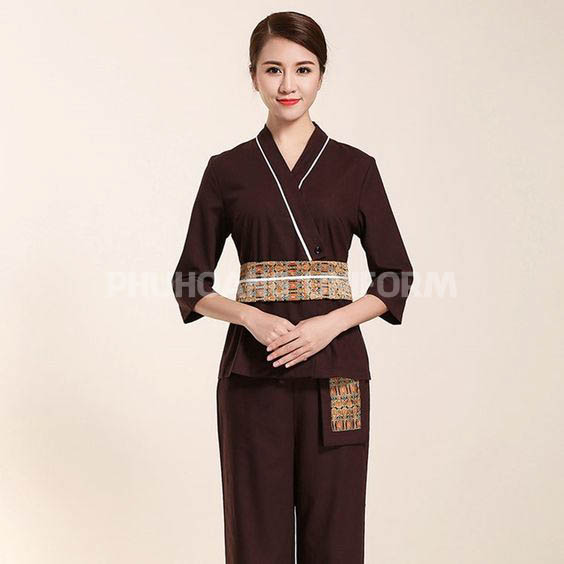 mẫu đồng phục spa đẹp