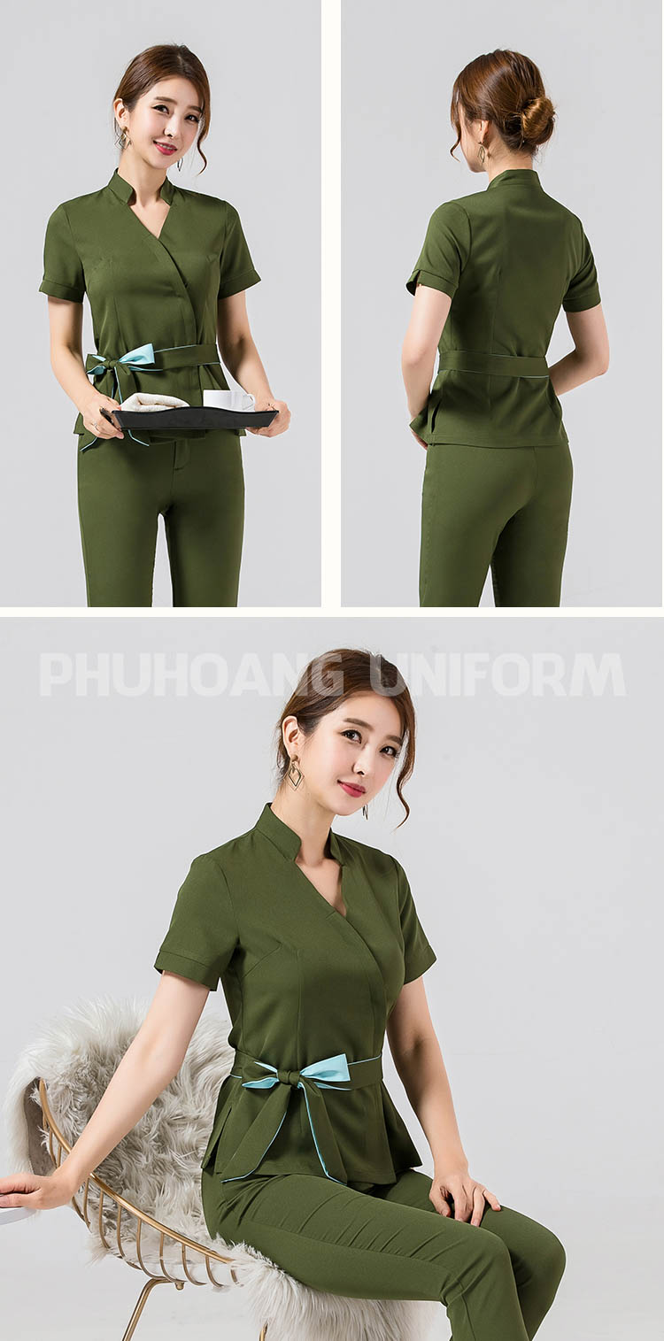 100+ MẪU ĐỒNG PHỤC SPA ĐẸP BẠN NÊN XEM NGAY | Phú Hoàng Uniform