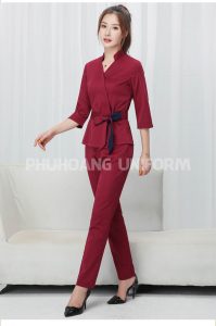 đồng phục nhân viên spa đẹp