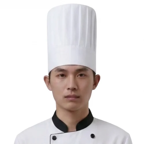 Nón Bếp Trưởng Màu Trắng