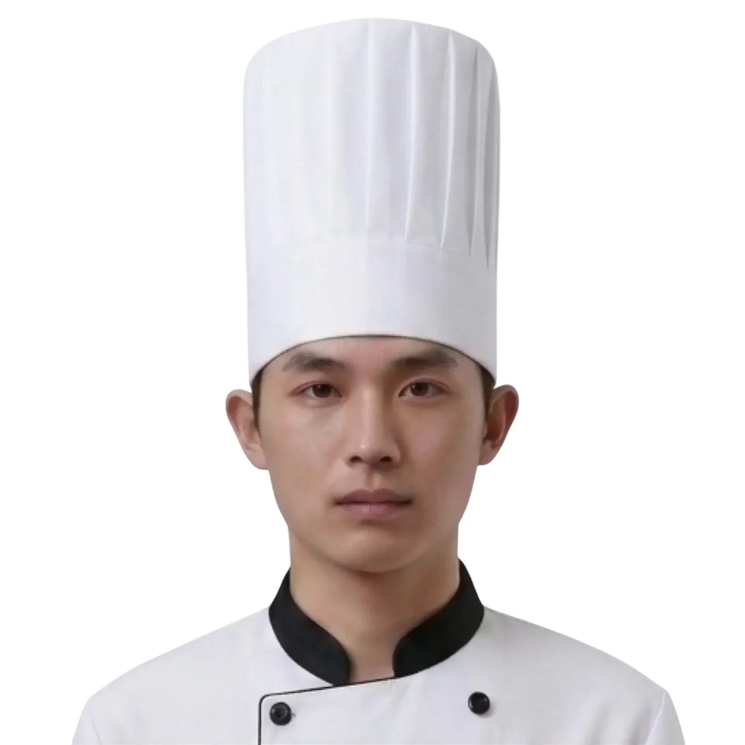 non-bep-may-san-005b Nón Bếp Trưởng Màu Trắng