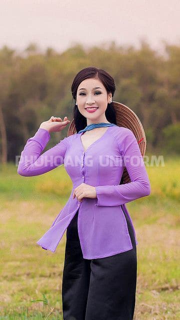 ĐỒNG PHỤC ÁO BÀ BA 007 áo bà ba nhà hàng
