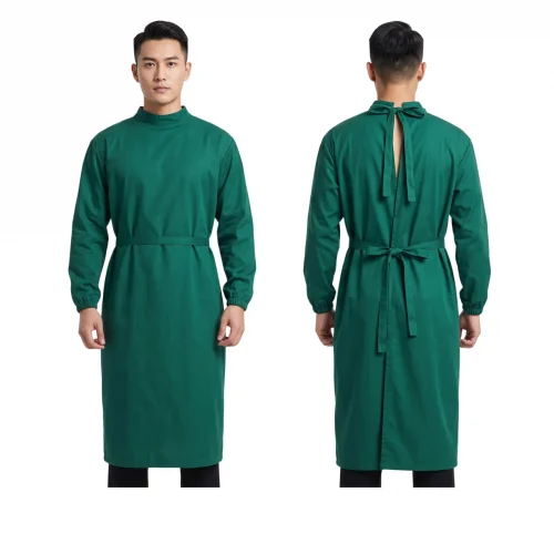 Áo choàng phòng mổ may sẵn 003