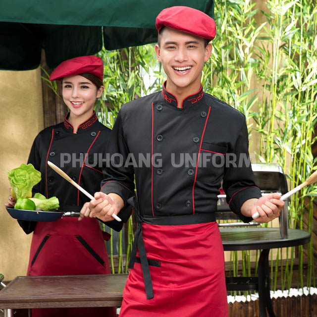 đồng phục đầu bếp