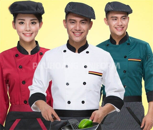đồng phục đầu bếp
