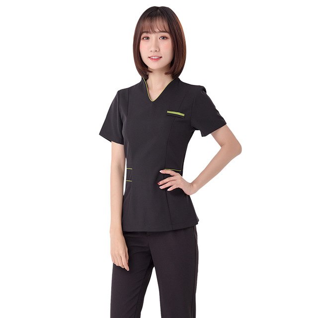 đồng phục spa may sẵn 