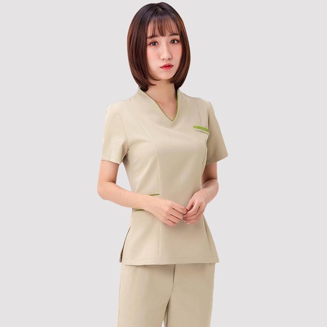 đồng phục spa may sẵn 