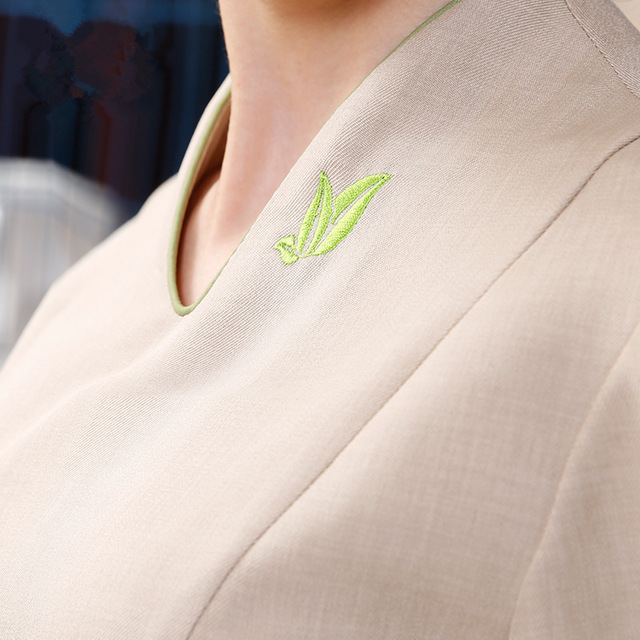 đồng phục spa may sẵn 