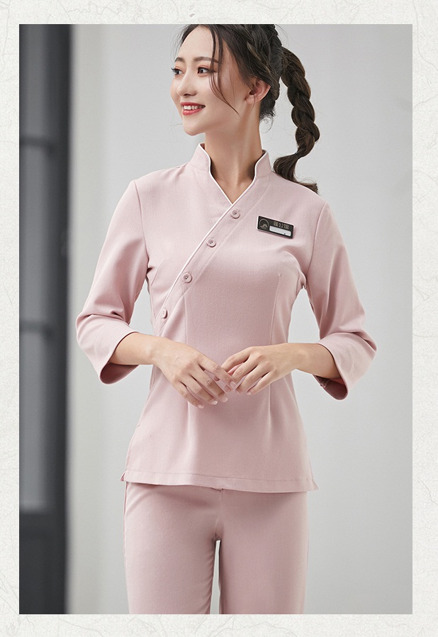 đồng phục spa may sẵn 