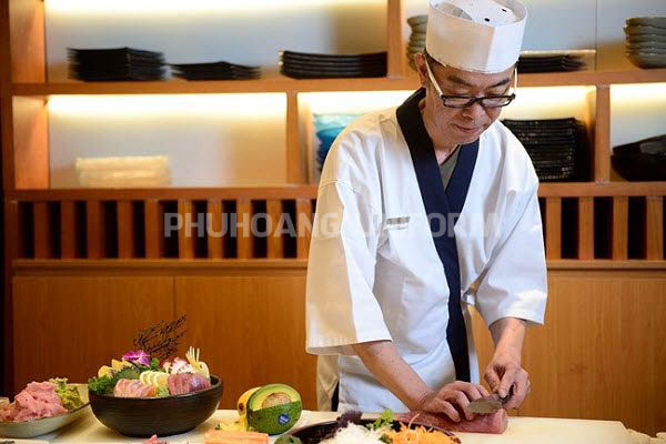 đồng phục áo bếp Nhật