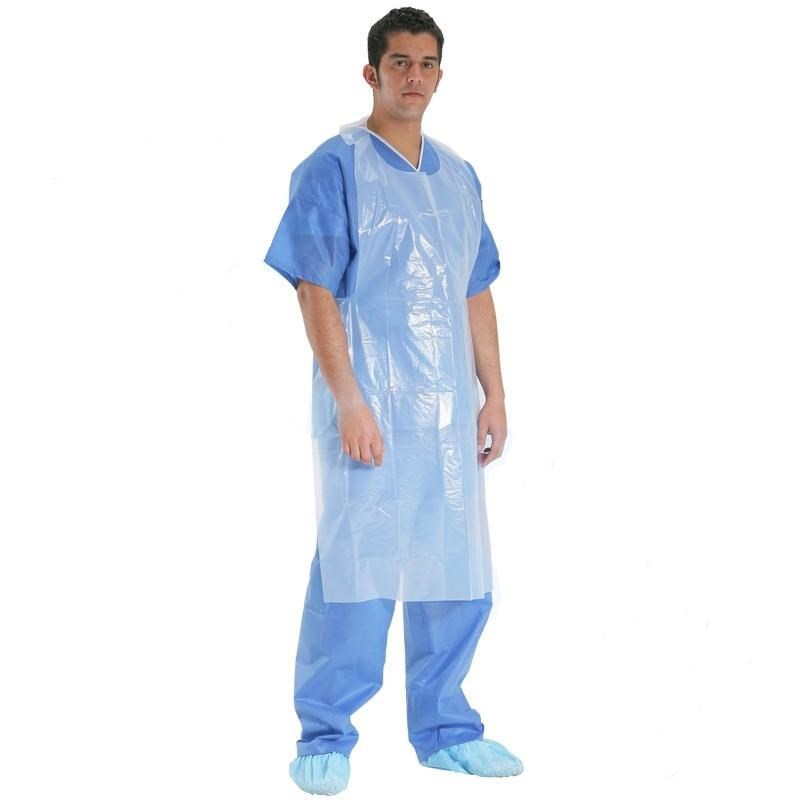 tạp dề nhựa dùng một lần HDPE 