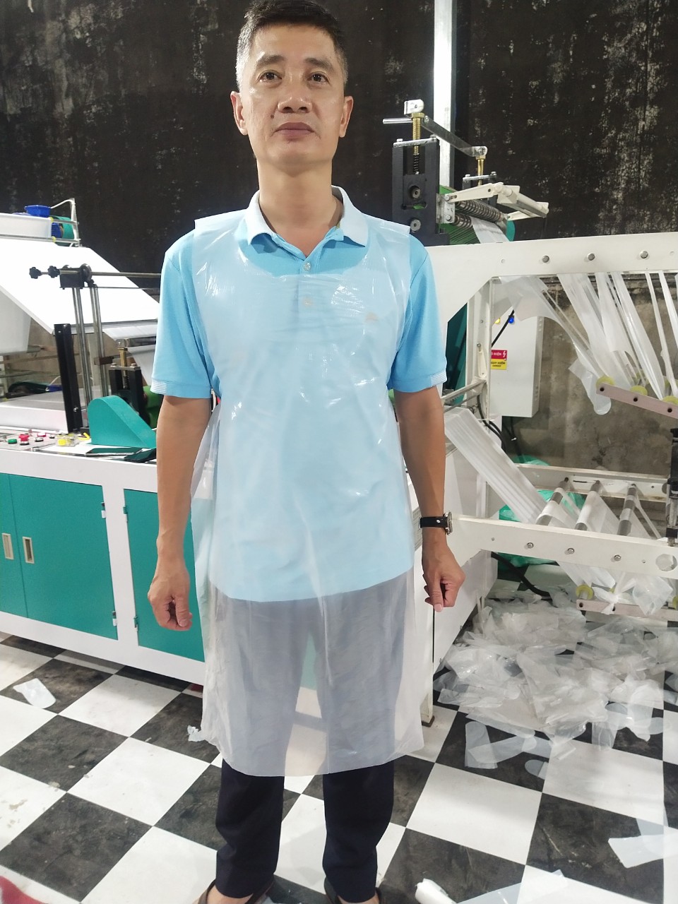 tạp dề LDPE dùng một lần tạp dề LDPE dùng một lần