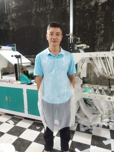 Tạp dề nhựa LDPE dùng một lần