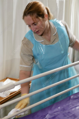 tạp dề nhựa LDPE sử dụng một lần