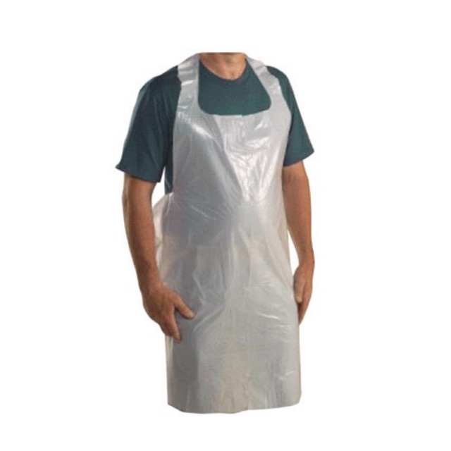 Tạp dề nhựa dùng một lần HDPE