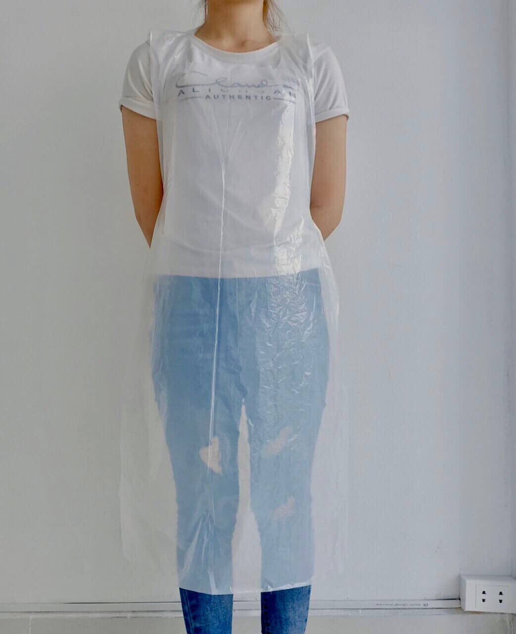 Tạp dề nhựa HDPE tiện dụng Tạp dề nhựa HDPE tiện dụng