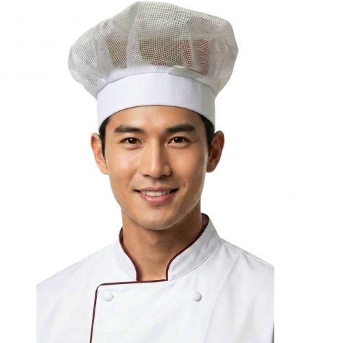 Nón Đầu Bếp Lưới Trắng