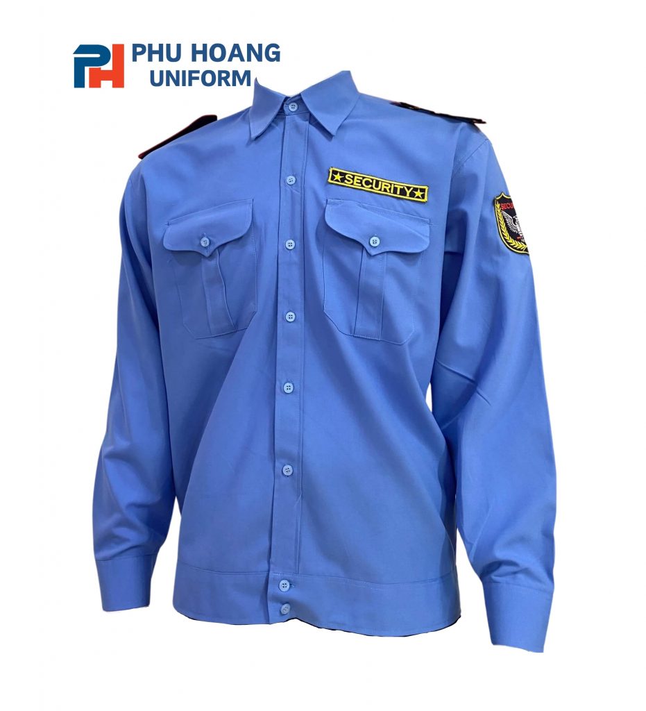 Áo bảo vệ tay dài màu xanh