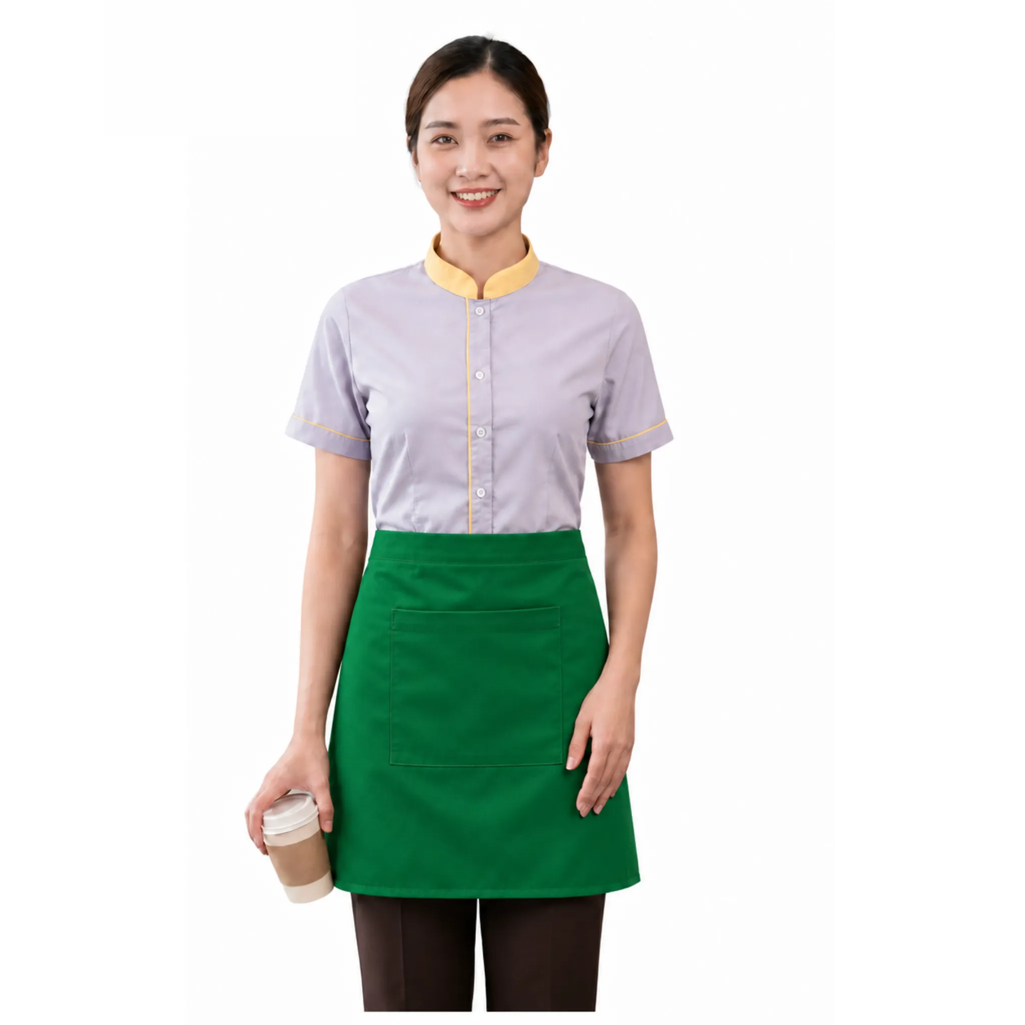 tap-de-cot-sau-mau-xanh-la Tạp dề cột ngang màu xanh lá