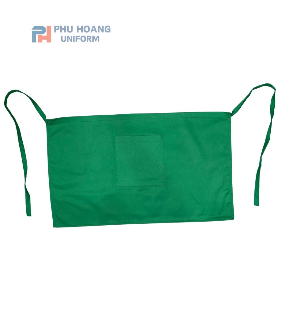 Tạp dề cột ngang màu xanh lá Tạp dề cột ngang màu xanh lá