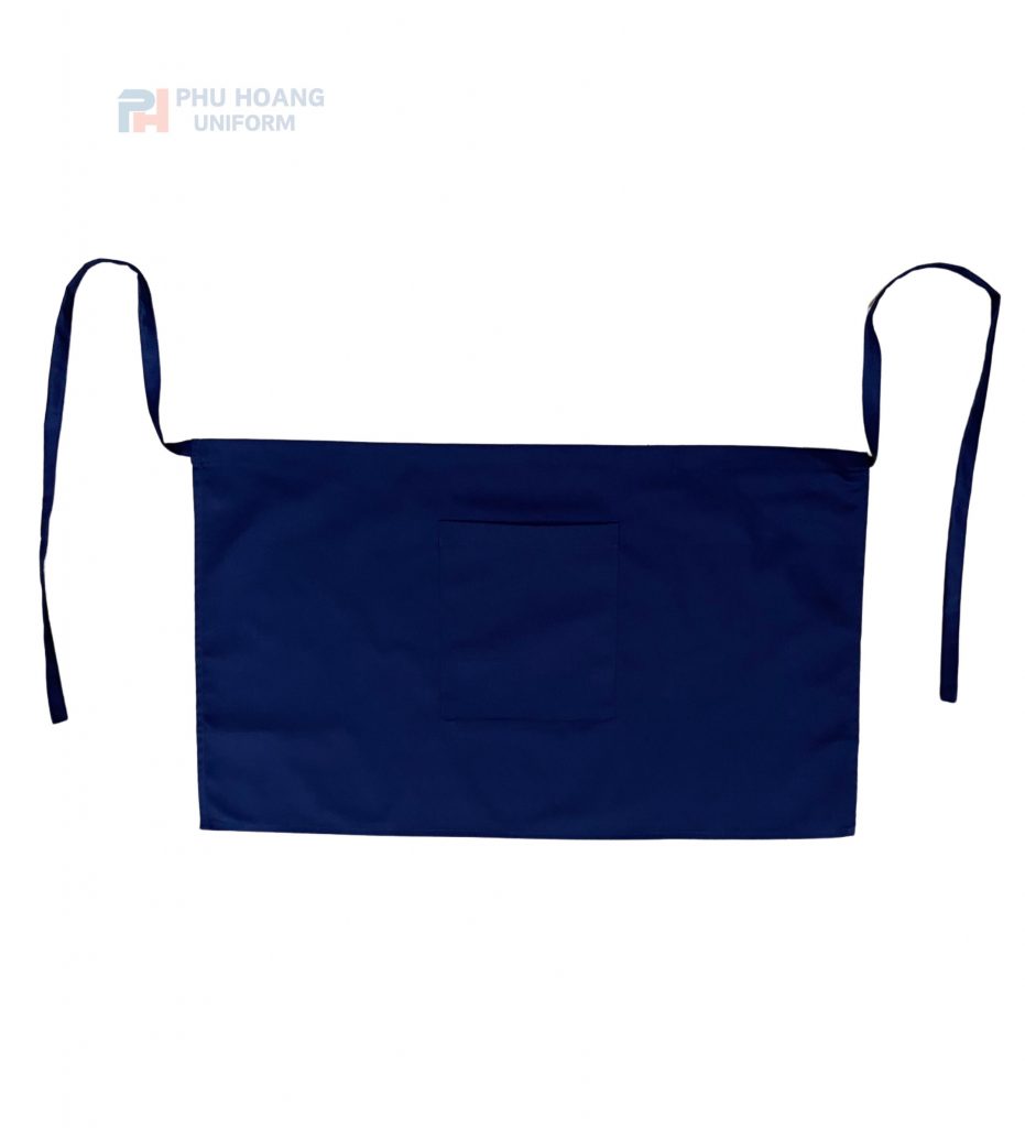 Tạp dề cột ngang xanh đen 40cm