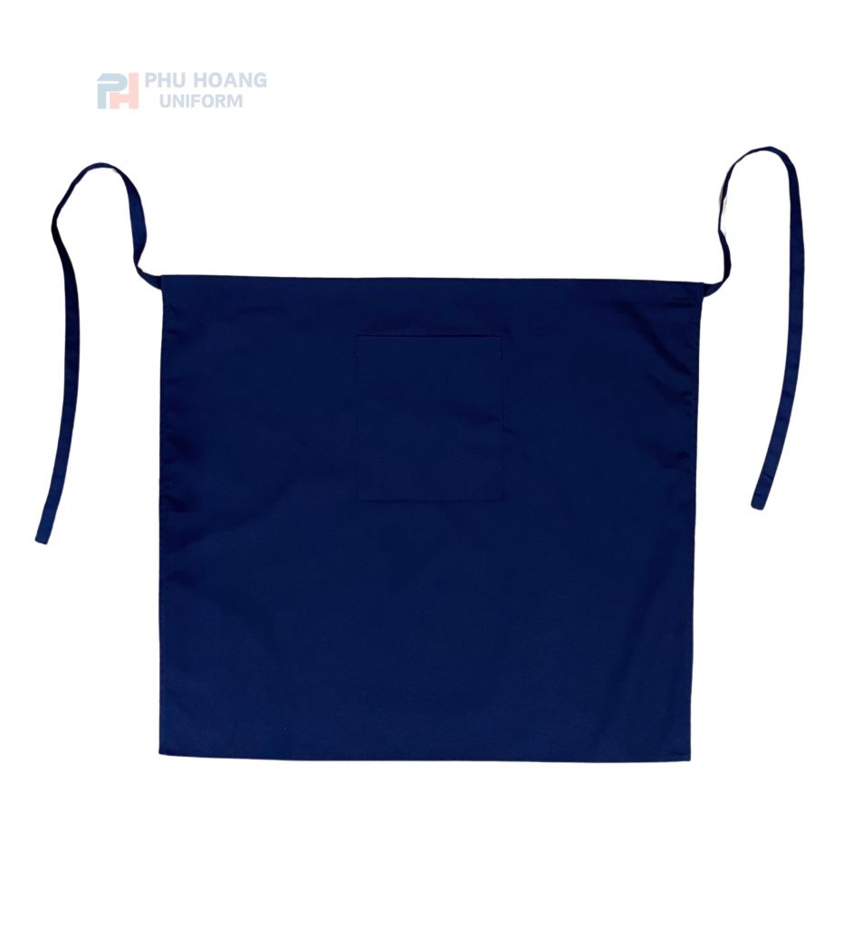 tạp dề xanh đen cột ngang 60cm