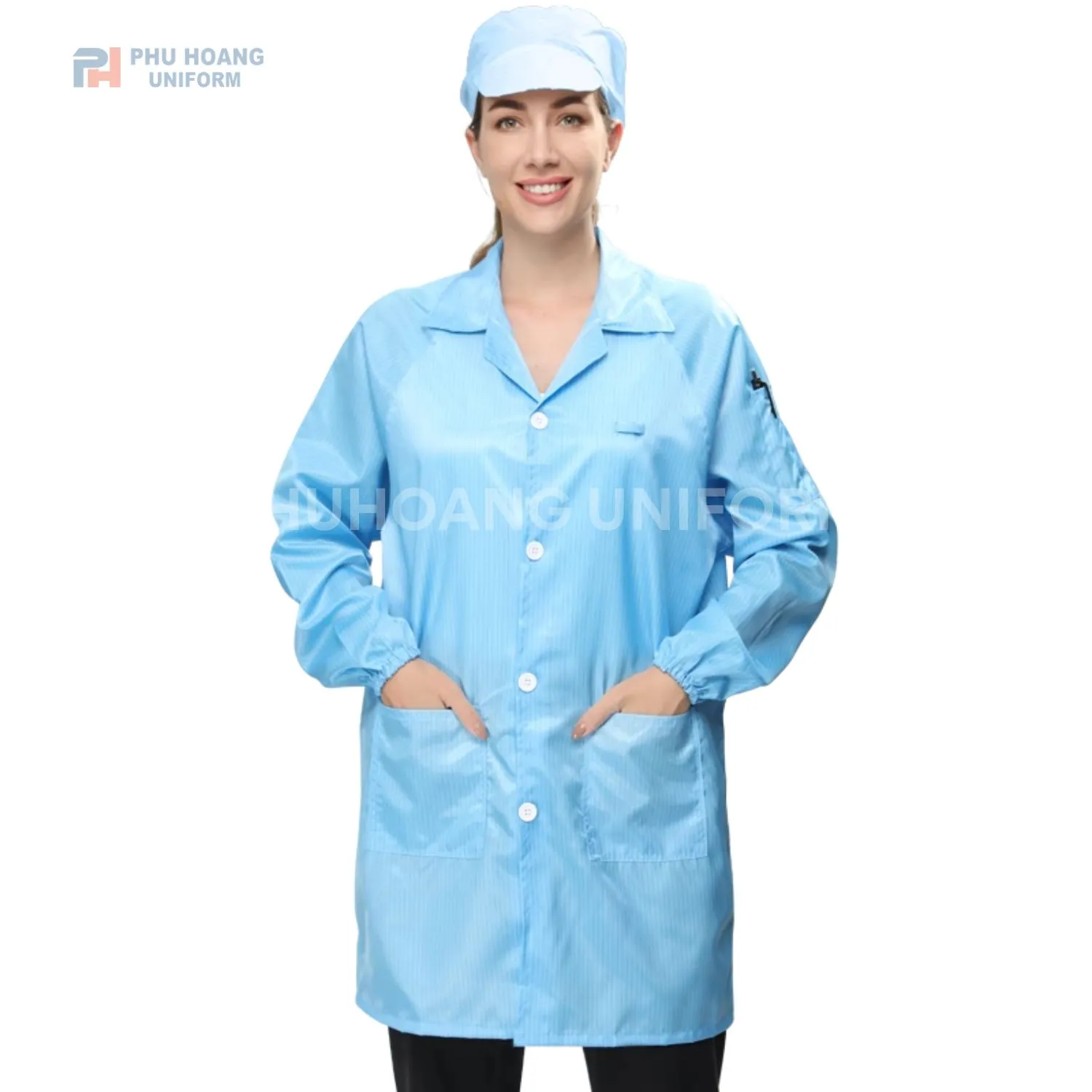 ĐỒNG PHỤC THỦY SẢN 002 Áo choàng ngành thủy sản