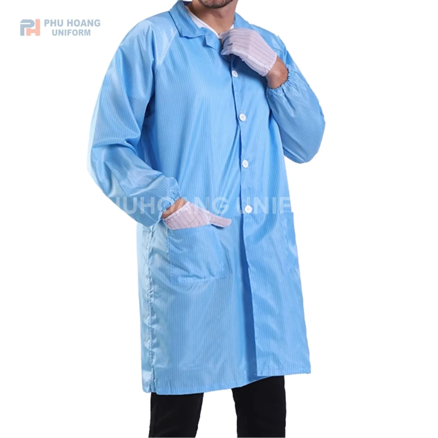 ÁO CHOÀNG THỦY SẢN 002 Áo choàng ngành thủy sản