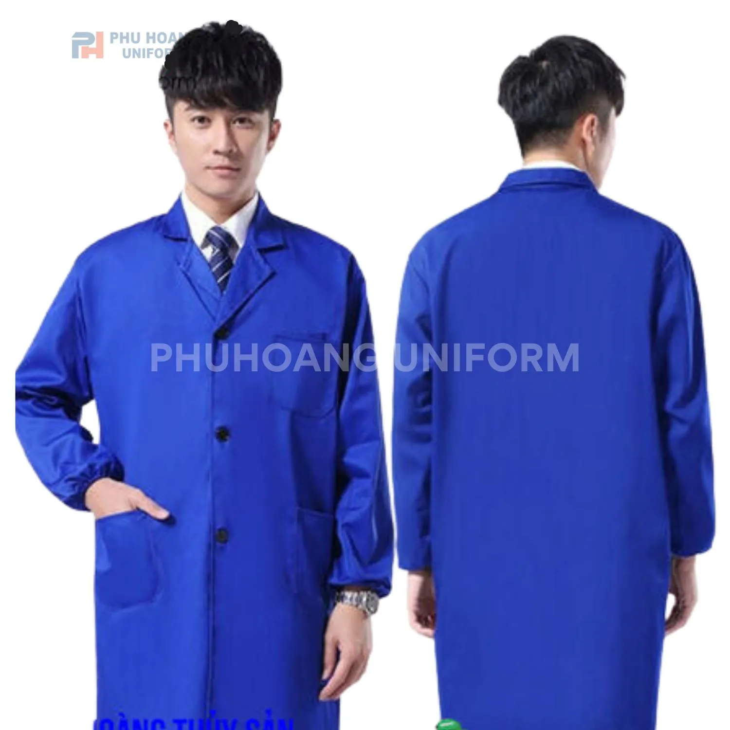 ÁO CHOÀNG THỦY SẢN 002 Áo choàng ngành thủy sản
