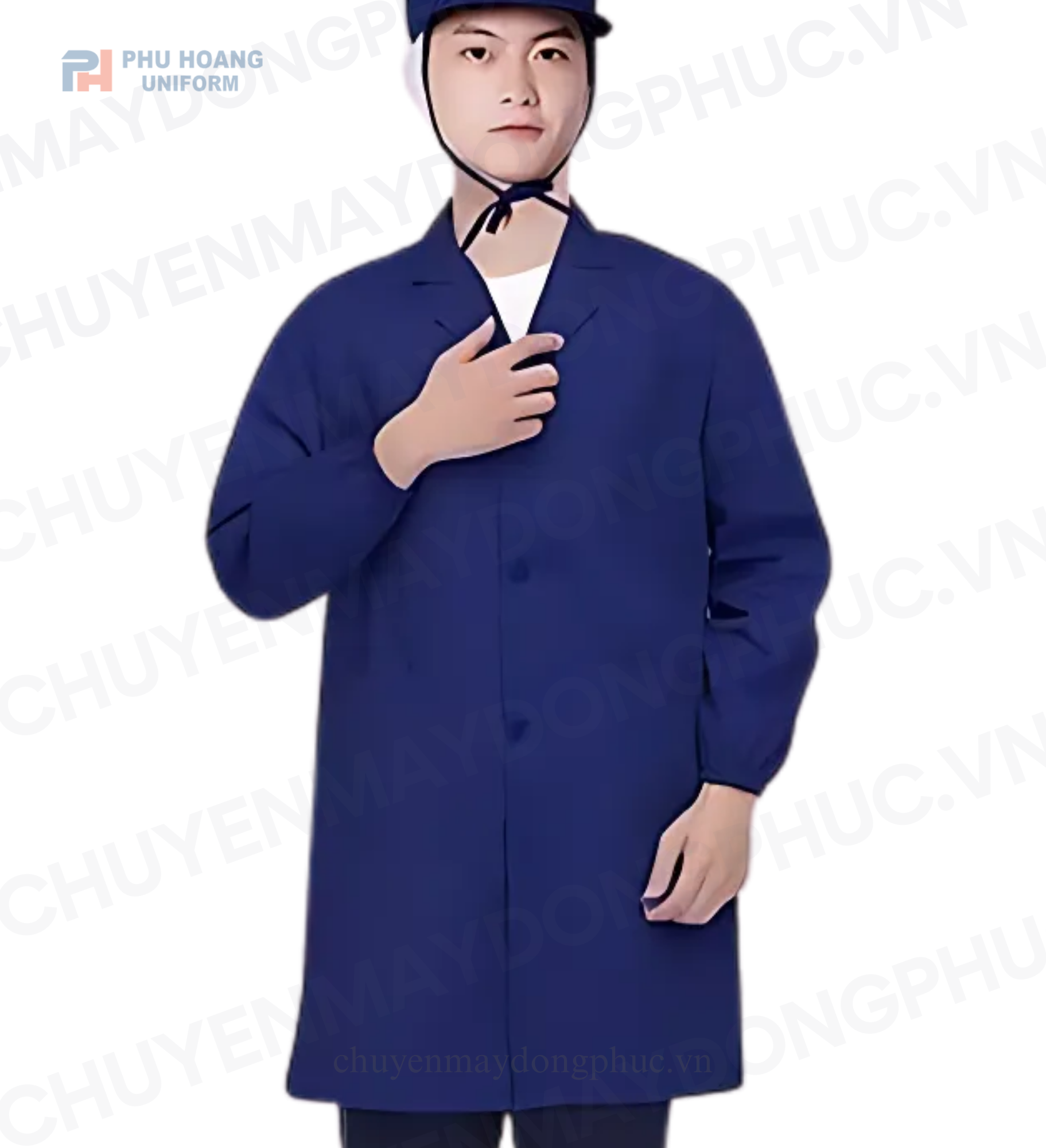 ÁO CHOÀNG THỦY SẢN 003 Áo choàng ngành thủy sản