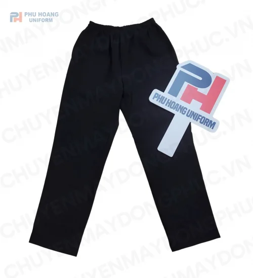 Phú Hoàng Quần Tạp Vụ Lưng Chun May Sẵn