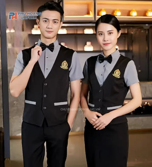 Phú Hoàng Áo Gile Phục Vụ