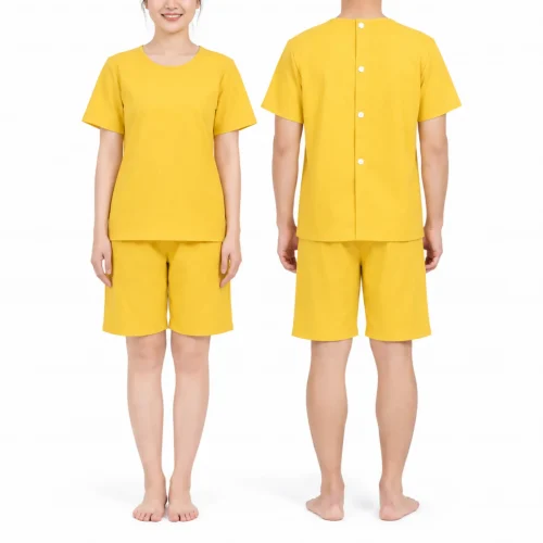 Phú Hoàng Bộ Spa Nút Sau Lưng Màu Vàng