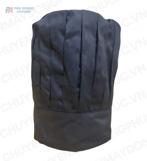 Phú Hoàng nón bếp màu đen may sẵn