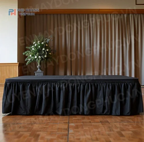 Khăn che bục sân khấu