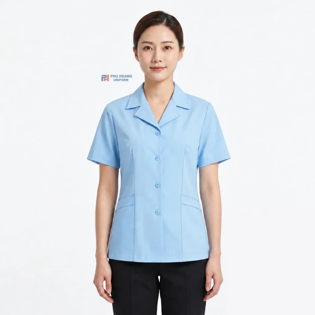 Áo Tạp Vụ May Sẵn Áo Tạp Vụ May Sẵn